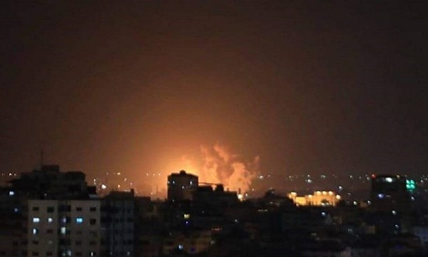 حمله توپخانه‌ها و جنگنده‌های صهیونیستی به نوار غزه