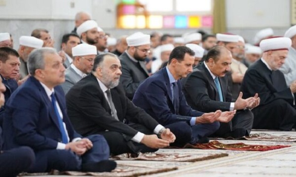 بشار اسد پیش از حضورش در نماز عید فطر مورد سوء قصد قرار گرفت