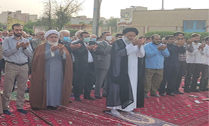 نماز عید سعید فطر در اهواز اقامه شد