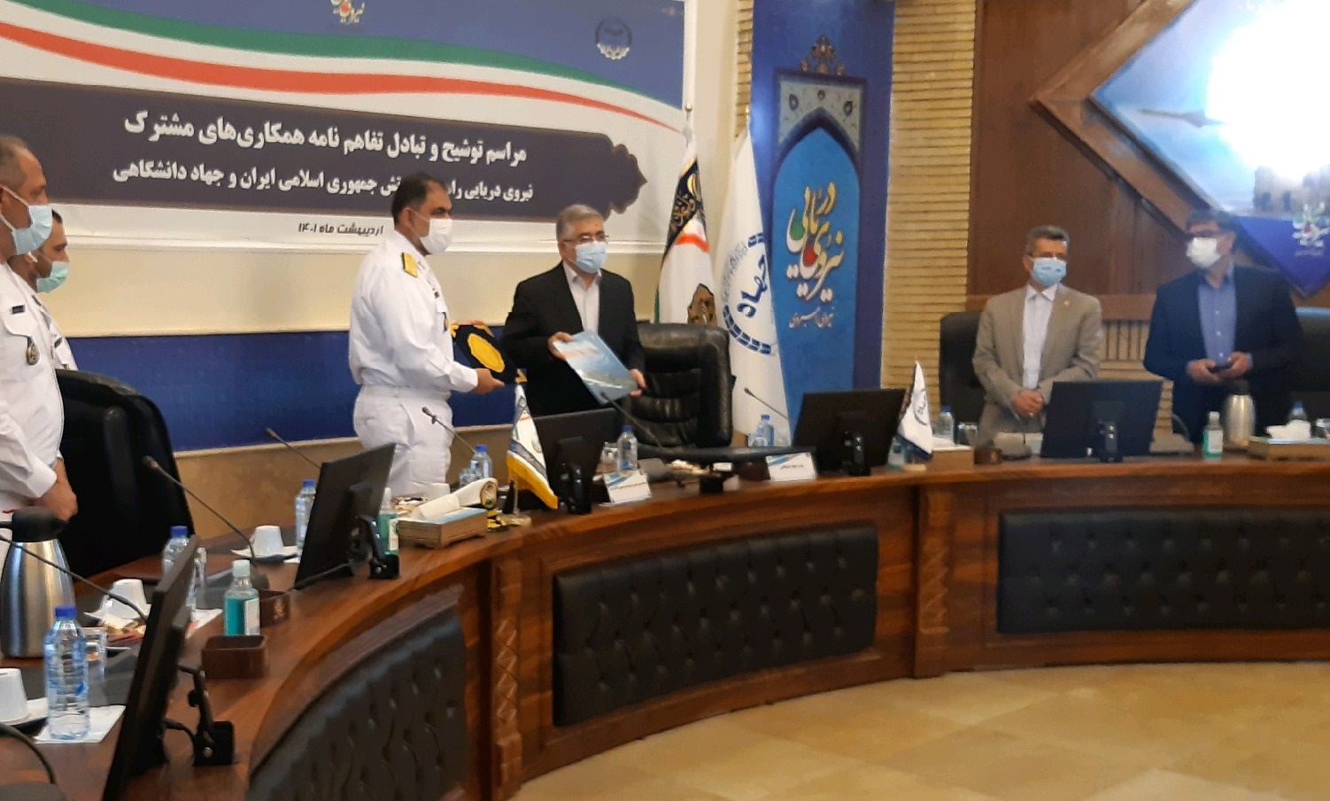 امضای تفاهم‌نامه همکاری میان نیروی دریایی ارتش و سازمان جهاد دانشگاهی