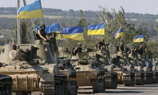 خروج نظامیان اوکراینی از بخش‎هایی از لوهانسک