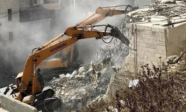 تخریب منزل یک فلسطینی در سلوان