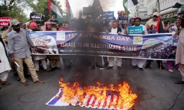 تظاهرات ضد صهیونیستی در پاکستان