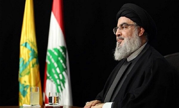 دبیرکل حزب الله درباره انتخابات پارلمانی لبنان سخنرانی می کند