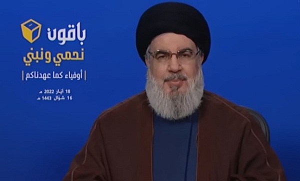 دبیرکل حزب‌الله لبنان از حضور مردم لبنان در انتخابات قدردانی کرد