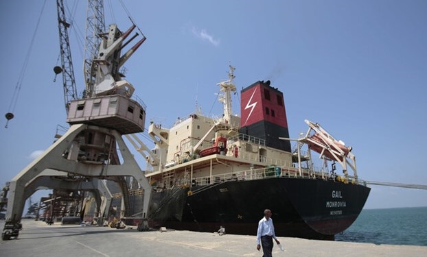 حمله به کشتی در بندر الحدیده یمن