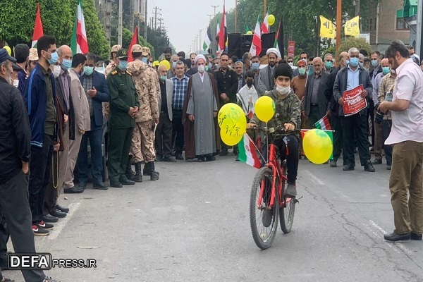 راهپیمایی باشکوه مردم مازندران در حمایت از مردم مظلوم فلسطین