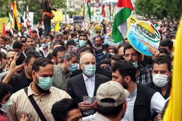 حضور پرشکوه ملت ایران در راهپیمایی روز قدس/ راه نجات قدس تقویت آموزه‌های دفاع مقدس است