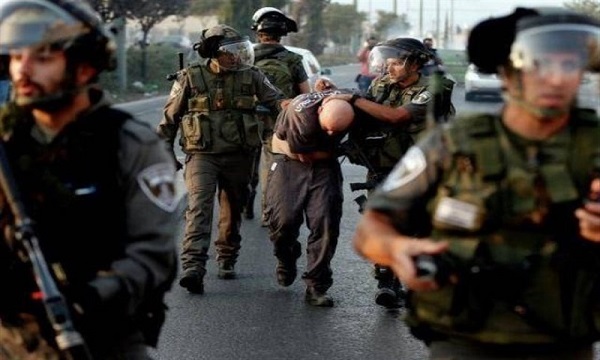 شماری از فلسطینیان در یورش صهیونیست‌ها به کرانه باختری بازداشت شدند
