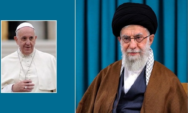 پاپ فرانسیس: مطالبی که رهبر انقلاب اسلامی می‌گویند را قبول داریم