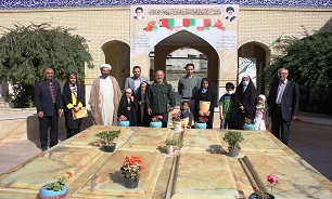 مراسم تقدیر از دختران کارکنان شاغل در اداره کل حفظ آثار دفاع مقدس مازندران برگزار شد
