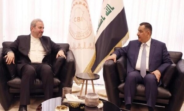 محورهای رایزنی رئیس بانک مرکزی عراق با سفیر ایران در بغداد