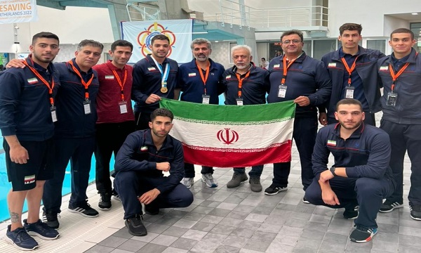 ارتش ایران اولین مدال طلای نجات غریق بزرگسالان مسابقات (سیزم) را بدست آورد