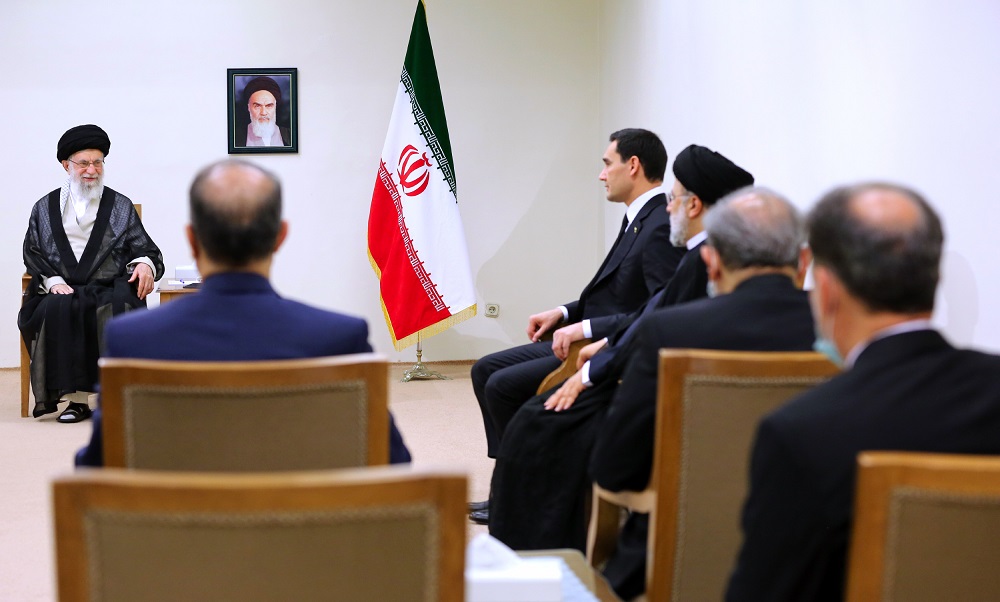 رئیس‌جمهور ترکمنستان با رهبر معظم انقلاب اسلامی دیدار کرد