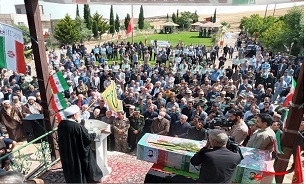 پیکر مطهر شهید «الرحمن احدی» در زادگاهش آرام گرفت