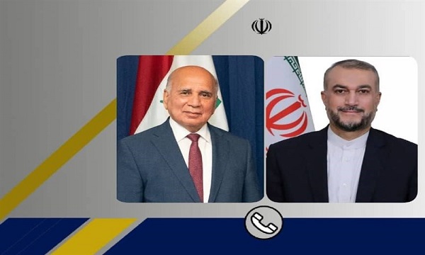 وزیر خارجه ایران در گفتگو با همتای عراقی: ارزیابی ما از دور اخیر مذاکرات در بغداد مثبت است
