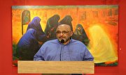 نمایشگاه «آسمان حسین گزیده آثار استاد عبدالحمید قدیریان» افتتاح شد