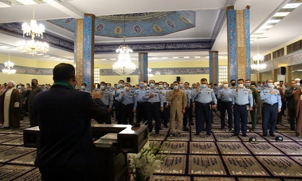 مراسم بزرگداشت شهدای سانحه هوایی اصفهان در ستاد نیروی هوایی ارتش برگزار شد