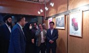 تصاویر/ افتتاح نمایشگاه عکس و پوستر «گنج جنگ» در یاسوج
