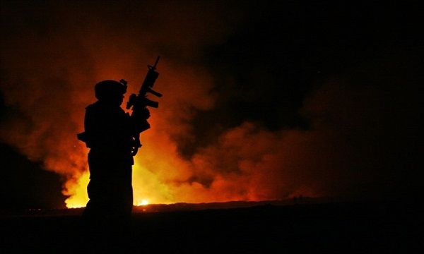 آتش‌سوزی در یک مرکز نظامی ارتش اسرائیل