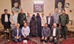 دیدار سردار فضلی با سه خانواده شهید دفاع مقدس+ تصاویر