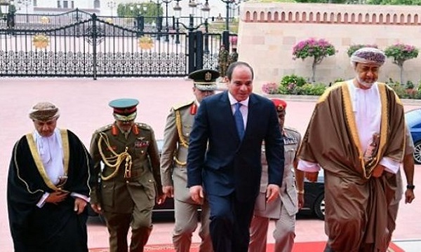 مقامات ایرانی و مصری در عمان دیدار کرده‌اند