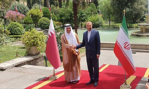 وزیر امور خارجه قطر با «امیرعبداللهیان» دیدار و گفت‌وگو کرد