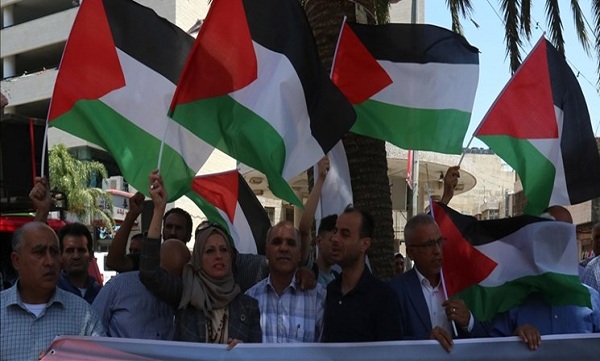 تظاهرات شهروندان فلسطینی با شعار «نه به سفر بایدن»