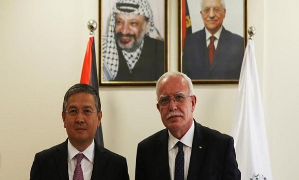 توسعه همکاری‌ها؛ محور دیدار مقامات سیاسی قزاقستان و فلسطین