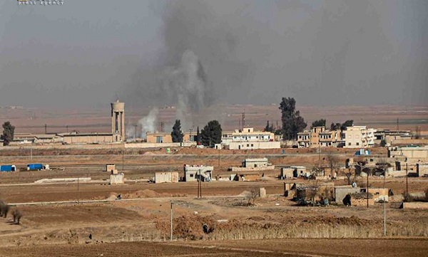 حمله پهپادی ترکیه به مقر مشترک ارتش سوریه و شبه‌نظامیان کُرد