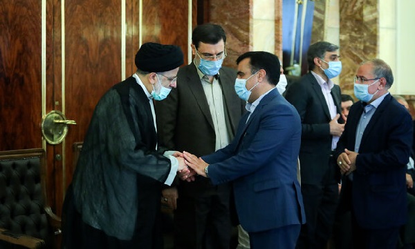 جمعی از مسئولان و کارگزاران نظام با رئیس جمهور دیدار کردند