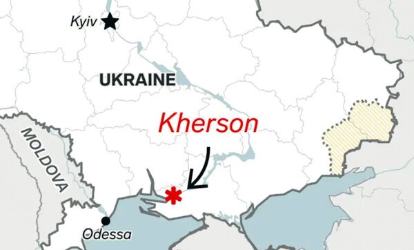 ۷۰ نظامی اوکراین در منطقه خرسون کشته شدند۷۰ نظامی اوکراین در منطقه خرسون کشته شدند
