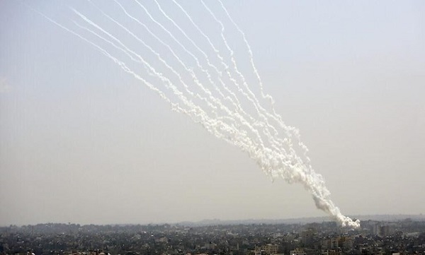 شلیک موشک‌های مقاومت فلسطین به تل‌آویو