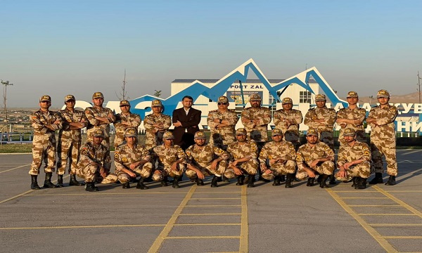 تیمی از ارتش جمهوری اسلامی ایران وارد کشور ازبکستان شد