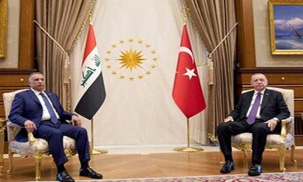 سرعت نخست‌وزیر و رئیس پارلمان عراق در عقد قرارداد‌های بزرگ با ترکیه