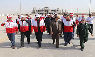 خدمت رسانی هلال احمر خوزستان به زائران اربعین حسینی قابل تقدیر است
