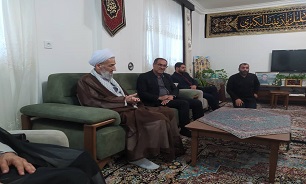 نماینده، ولی فقیه در مازندران با خانواده شهید «کابلی» دیدار کرد