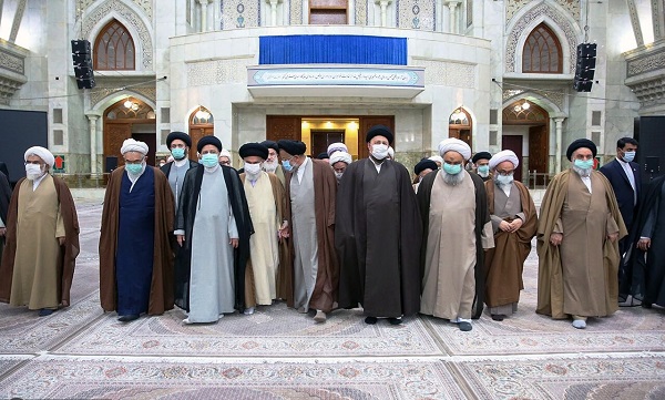 اعضای مجلس خبرگان رهبری با بینان‌گذار جمهوری اسلامی تجدید میثاق می‌کنند