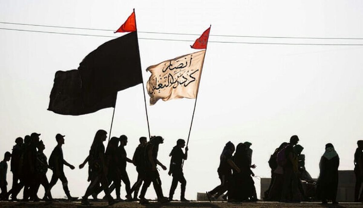 تبلور شعار «حب الحسین یجمعنا» در راهپیمایی اربعین