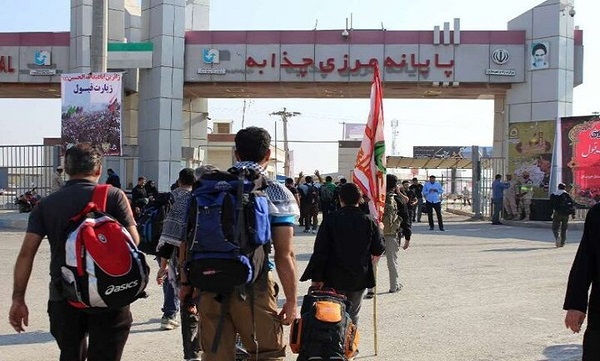تردد بیش از ۴۳۵ هزار زائر حسینی از مرز چذابه