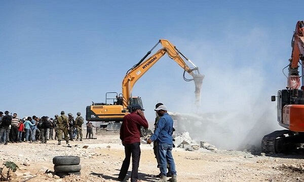 صهیونیست‌ها ضمن تخریب منزل ۳ فلسطینی مدیر مسجدالاقصی را بازداشت شد