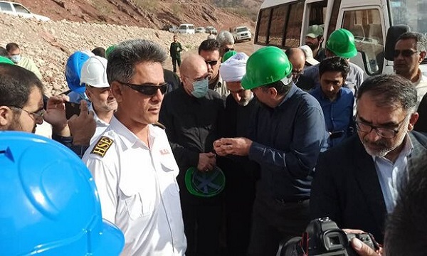 رئیس مجلس از سد «معشوره» بازدید کرد