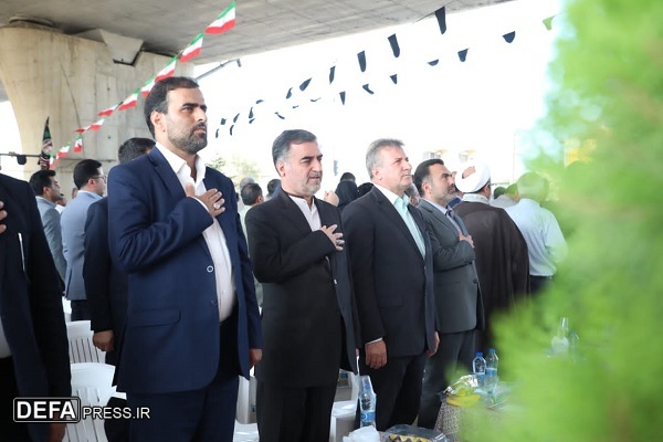 افتتاح پروژه تقاطع غیر همسطح هزار سنگر آمل