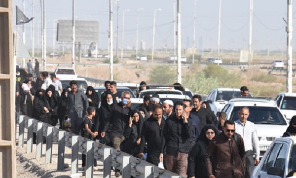 بیش از ۵ میلیون زائر ایرانی از مرزهای کشور تردد می‌کنند