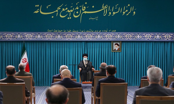 رئیس‌جمهور و اعضای هیأت دولت با رهبر معظم انقلاب اسلامی دیدار کردند