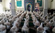 توزیع ۲۰۰ بسته معیشتی توسط قرارگاه جهادی شهید شوشتری