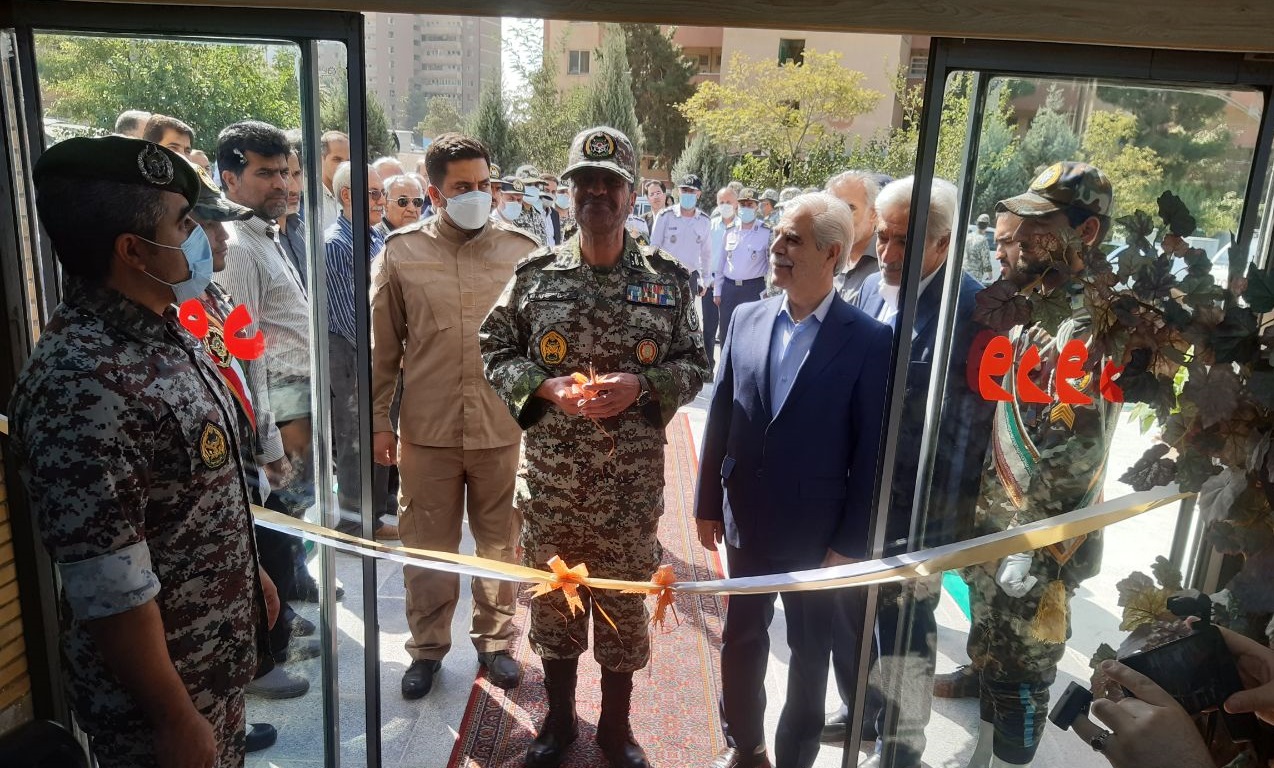 افتتاح فروشگاه زنجیره‌ای شمس با حضور فرمانده نیروی پدافند هوایی