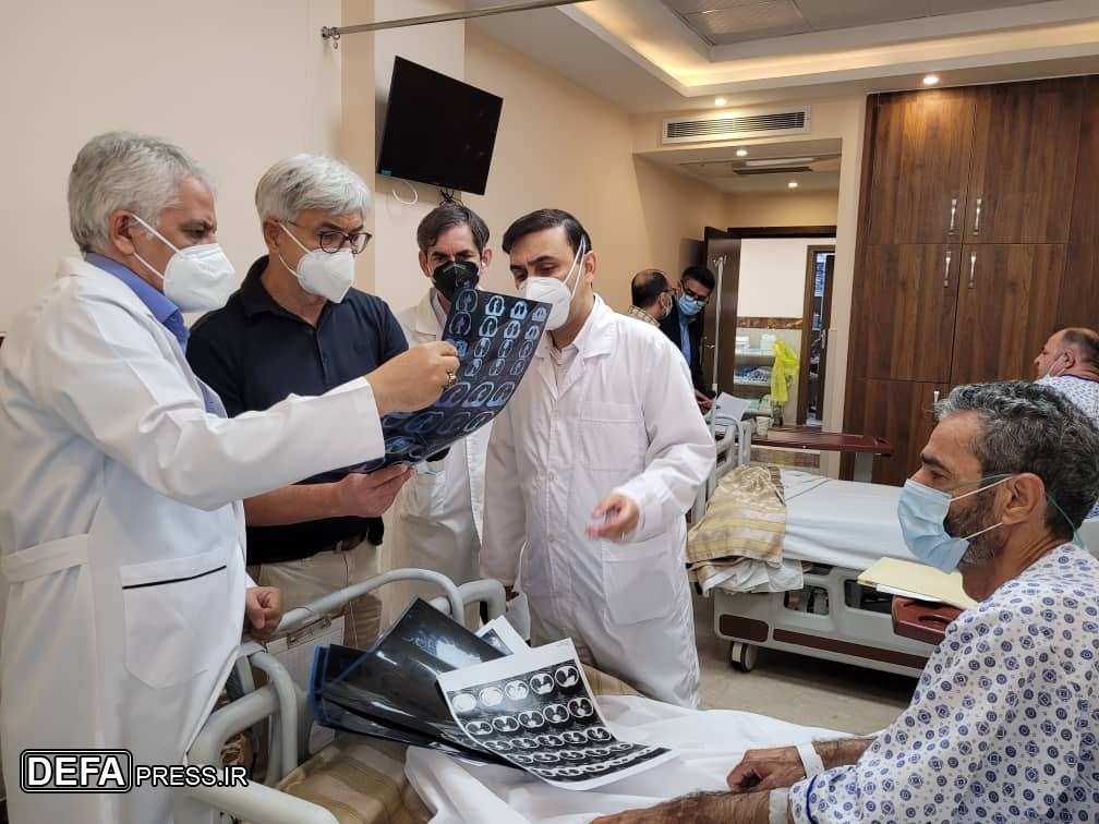 ارزیابی تخصصی جانبازان شیمیایی گروه پرخطر توسط پزشک آلمانی در ایران