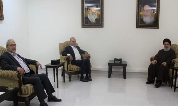 دیدار رئیس حزب «التوحید العربی» لبنان با دبیر کل حزب‌الله