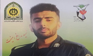 پیکر شهید مدافع امنیت در خرم‌آباد تشییع شد